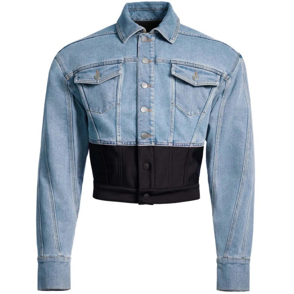 Mugler H&M Defined-Waist Denim Jacket (Mens)